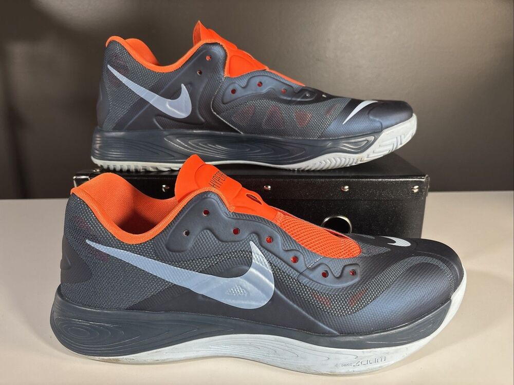 Nike Zoom Hyperfuse Sneakers (Men’s Size 11) Blue & Orange Shoes
